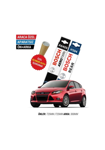 Bosch Aerotwin Ford Focus 3 Ön Arka Silecek (2012-2018)