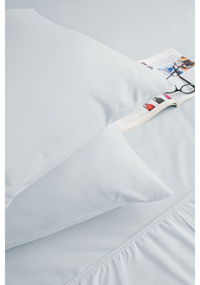 Elart Basic Lastikli Çarşaf Seti King Size 180x200+28 Mavi