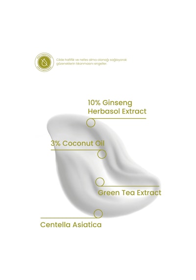 Cosmogenesis Labs %10 Ginseng Krem Maske 50ml - Durulanan Yüz Maskesi Yenileyici Bariyer ve Onarıcı Vegan