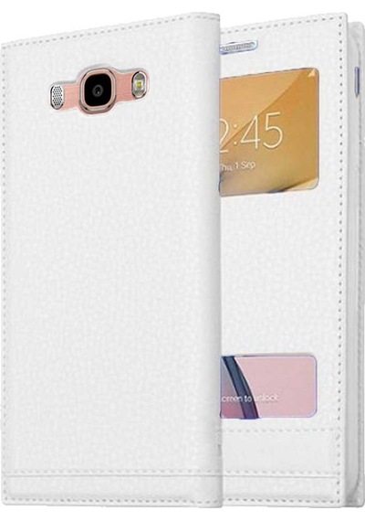 Samsung Galaxy J5 2016 Uyumlu Pencereli Kapaklı Magnum Kılıf