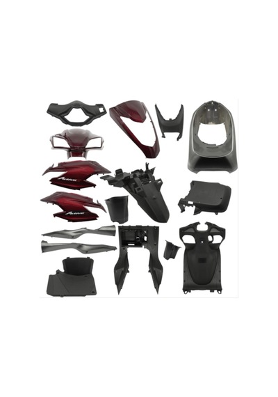Monero Kaporta Tam Set Bordo Yeni Model - Honda Activa S