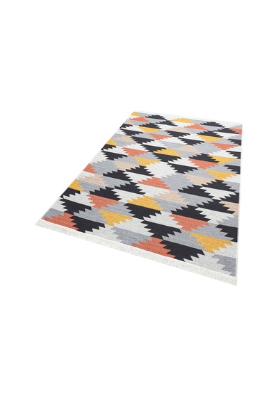 Multy Yıkanabilir Çift Taraflı Modern Desenli Dokuma Kilim