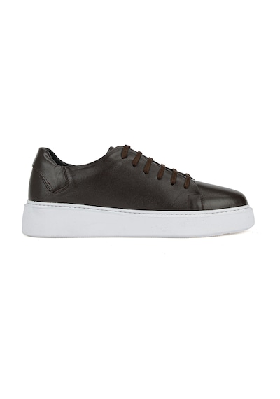 Ziya Erkek Hakiki Deri Sneaker 161423z514 Kahve 161423z514 300 40