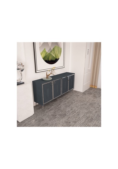 Palo 160 Cm Konsol Antrasit-gümüş Antrasit - Gümüş