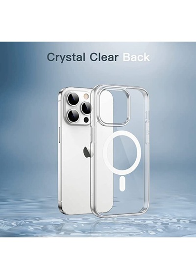 Apple iPhone 11 Pro Uyumlu Mag Safe Özellikli Şeffaf Kılıf Şeffaf 11 Pro