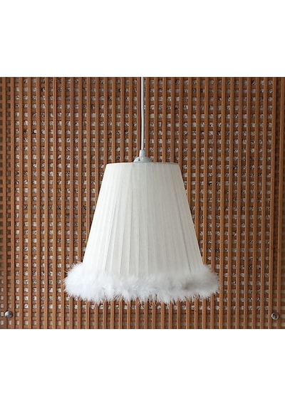N-25 Krem Organze Yatak Odası Çocuk Ve Bebek Odası Avize Krem