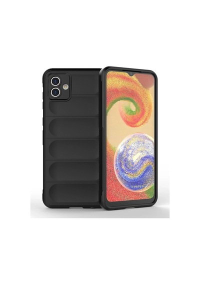 Durukar Samsung Galaxy Uyumlu A04 Kılıf Optimum Silikon - Siyah