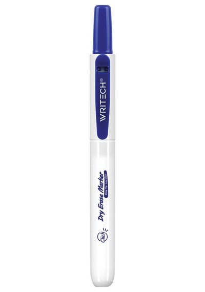 Wrıtech W-709 Basmalı Tahta Kalemi - 12x6renk +36 Refıll - 72'li Stand Siyah
