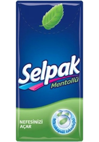 Selpak Mentollü Mendil 10'lu 4 Paket
