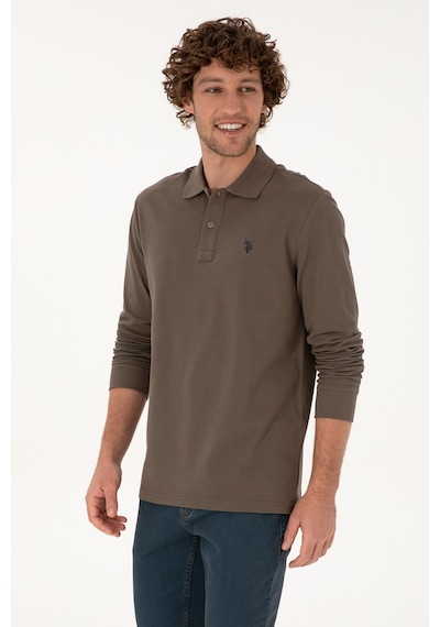 U.s. Polo Assn. Erkek Vizon Sweatshirt 50307688-vr052 Vizon