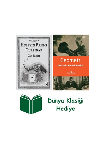 Can Pazarı + Geometri + Dünya Klasiği Hediye