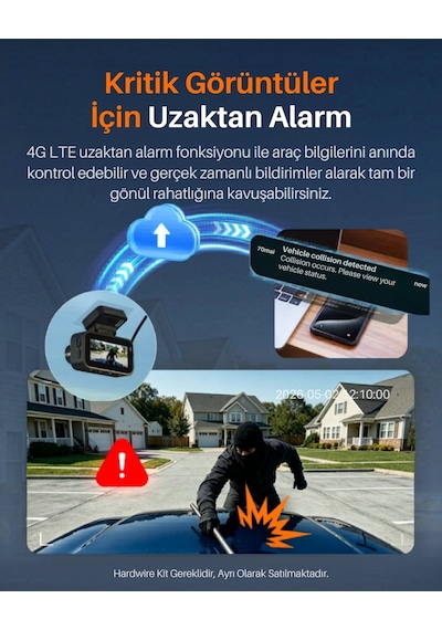 70mai A810 Lite Ön Kamera + RC21 Arka Kamera