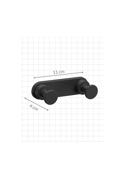 Tecno Black Askı, İkili - Mat Siyah Mat Siyah