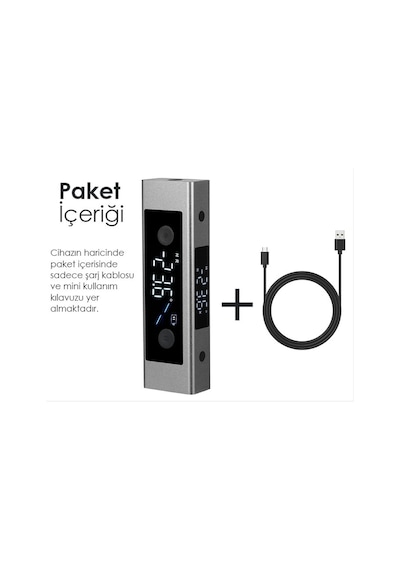 Loyka 5342 Mini Dijital Eğim Ölçer Lazerli