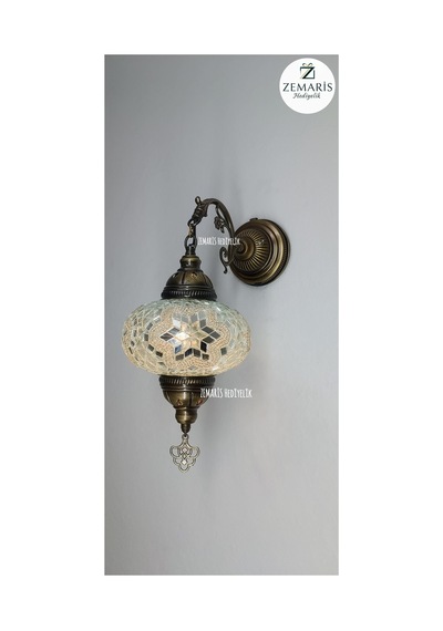 Şarjlı Aplik Büyük Camlı Beyaz - 820082574 Beyaz