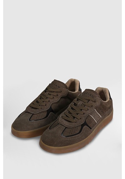 Lufian Alex Erkek Deri Sneaker Ayakkabı Kum