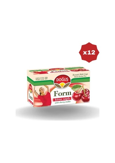 Doğuş Bitki Form Kiraz Saplı 20'li - 12 Adet