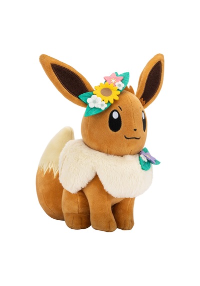 Pokemon Pelüş Figür 20 Cm Bahar Serisi Pkw3667 - Eevee Çok Renkli