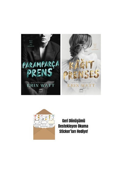 Gerçek Olduğunda + Çatlak Krallık Royal Serisi 6. Kitap + Çarpık Saray Royal Serisi 3. Kitap