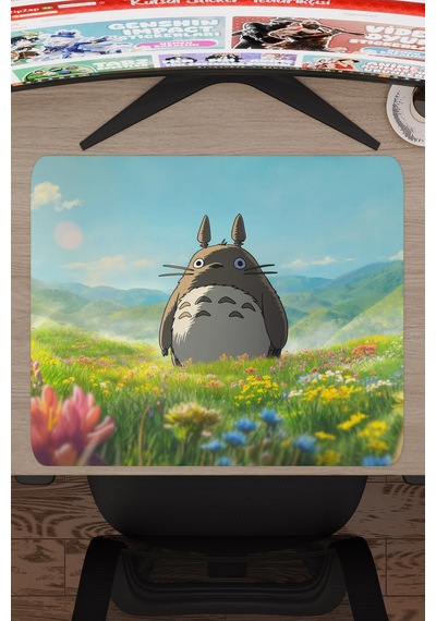 Miyazaki Anime V3 - 48x40 Xl Gaming Kauçuk Kaymaz Taban Mouse Pad Fare Altlığı