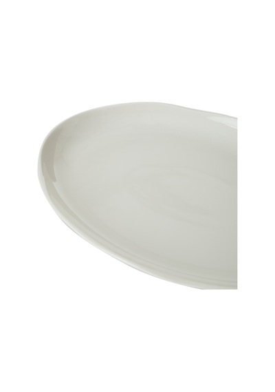 Mudo Home Aspendos Kayık Tabak 27cm Beyaz