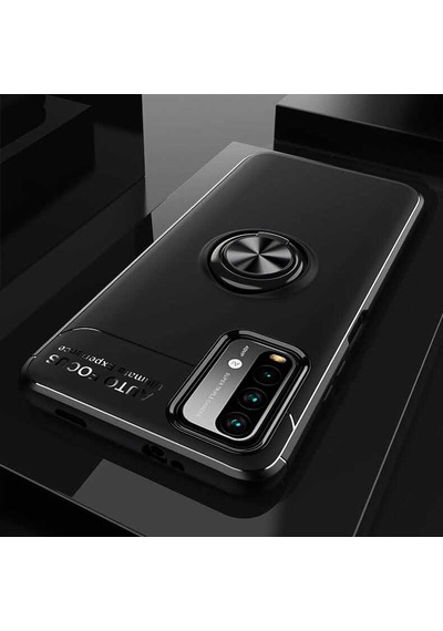 Xiaomi Redmi 9t Kılıf Zore Ravel Silikon Kapak Kırmızı