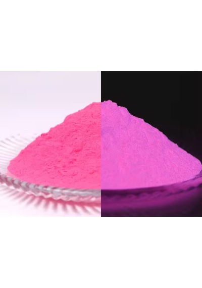 Fosfor Tozu Pembe Renk Karanlıkta Parlayan Epoksi Reçine Ve Sanatsal Fosfor 1 Kg