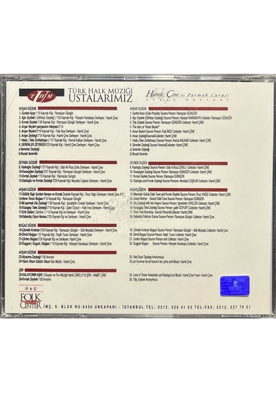 Plak Değildir Cd Dir Cd Türk Halk Müziği Ustalarımız Hamit Çine
