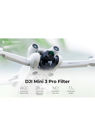 K&f Concept Djı Drone Mini 3 Pro Ve Mini 3 İçin Cpl Filtre