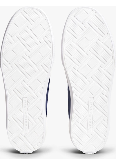 Tommy Hilfiger Th Chıc Low Vulc Kadın Mavi Sneakers - Fw0fw09391