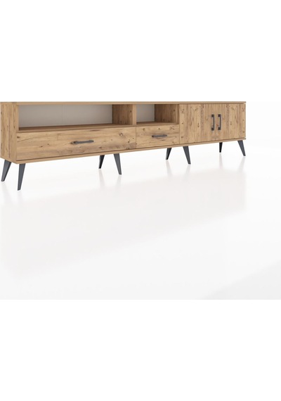 Arges Tv Ünitesi 3 Raflı 2 Çekmeceli 2 Kapaklı 220x30x51 Çam-çam Atlas Çam/atlas Çam - Atlas Çam Arges Tv Ünitesi 3 Raflı 2 Çekmeceli 2 Kapaklı 220x30x51 Çam-çam Atlas Çam/atlas Çam - Atlas Çam