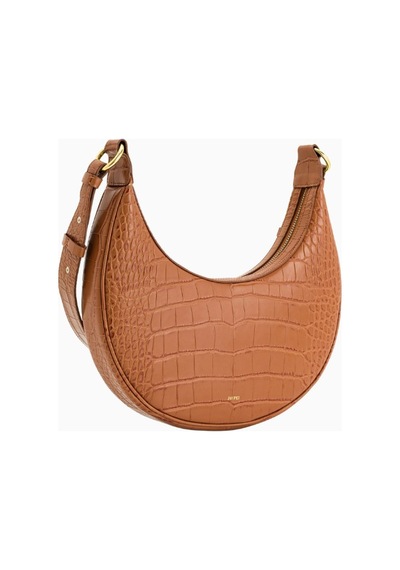 Jw Pei Carly Saddle Bag Vegan Deri Omuz Çantası Kahverengi