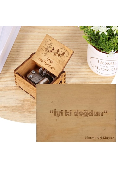 Hermann Mayer Müzik Kutusu - Elle Çevirmeli Haryy Potter