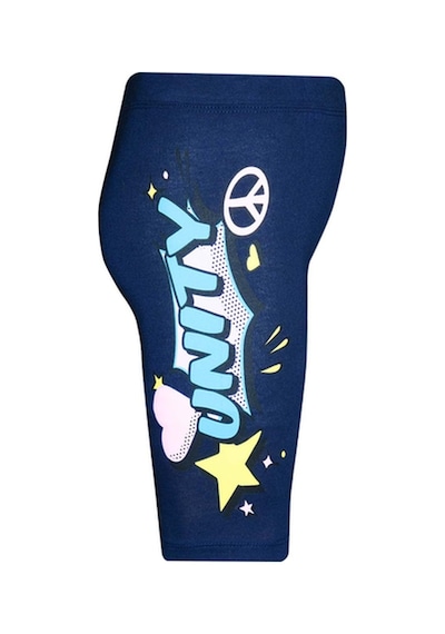 Lovetti Indigo Kız Çocuk Unıty Baskılı Bisiklet Şort 7953I004 Indigo
