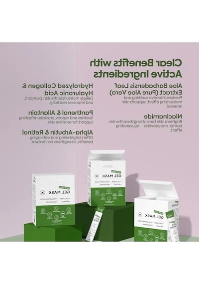 Aloe Vera Jel Maske 20'li Paket