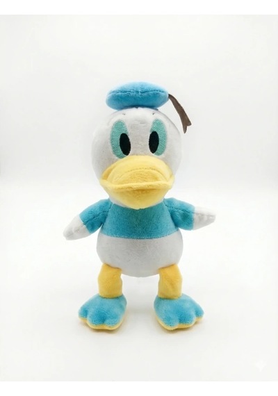 Ördek Peluş Oyuncak 20 Cm Yumuşacık Dokulu Sevimli Mini Peluş Sarılmalık Çok Renkli
