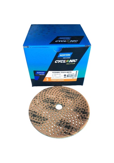 Norton Cyclonıc Somon Daire 3 150 Mm Lik Zımpara A975 1adet