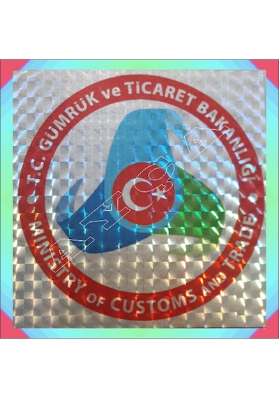 Gümrük ve Ticaret Bakanliği Araç Stikiri Janjanli