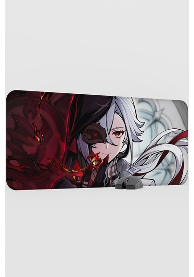 Arlecchino Genshin Impact Anime Gacha V1 - 90x40 Xxl Gaming Mouse Pad Fare Altlığı