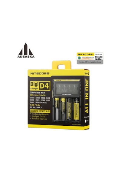 Nitecore D4 Pil Şarj Cihazı