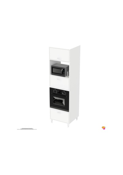 Modilayn Ayaz 60x217x56 Cm Boyutunda Ankastre 3 Kapaklı Mini/midi Mikrodalga Fırın Dolabı Beyaz Modilayn Ayaz 60x217x56 Cm Boyutunda Ankastre 3 Kapaklı Mini/midi Mikrodalga Fırın Dolabı Beyaz
