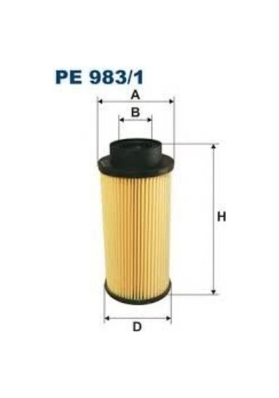 Filtron Pe983 Yakıt Filtresi Scania G R Serisi 1873018