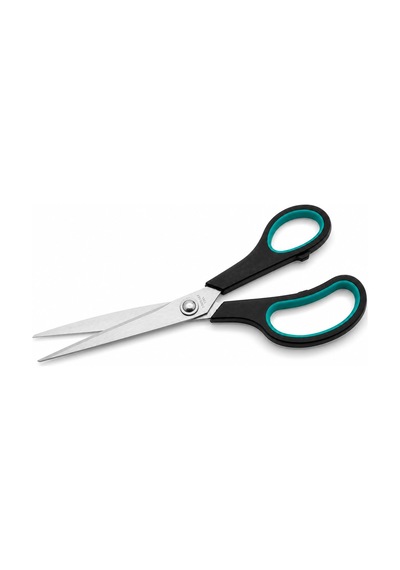 Orret Home Paslanmaz Çelik Makas 23.5 Cm, Ergonomik Kaymaz Saplı Ev Tipi Çok Amaçlı Makas, Kumaş Makası, Mutfak Makası, Kağıt Kesme Makası, Dikiş, Hobi, El İşi, Ofis Ve Günlük Kullanım İçin Makas