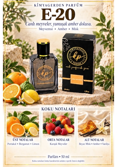 KP E-20 Erkek Parfüm EDP 50 ML