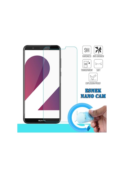 Huawei P Smart Esnek Nano Kırılmaz Cam Ekran Koruyucu