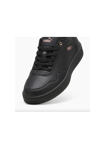 Puma 39502102 Court Classy Black Rose Gold Kadın Sneaker 001