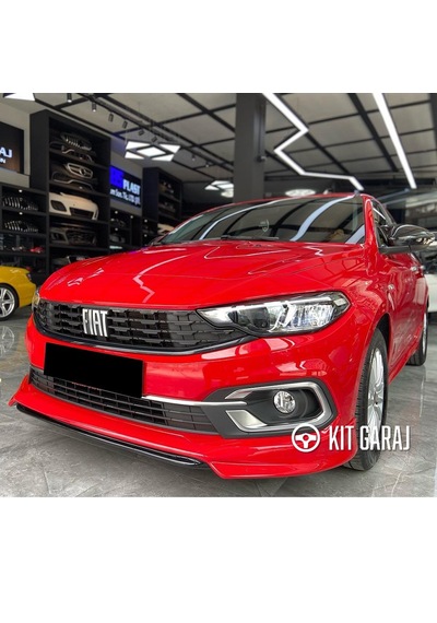 Kit Garaj Fiat Egea Makyajlı Ön Ek Plastik Boyasız