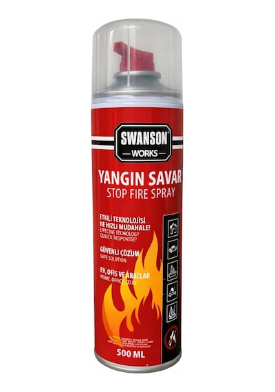 Yangın Söndürücü Savar 500 Ml 1 Adet Araç İçin Ev İçin İş Yeri İçin Yangın Tüpü