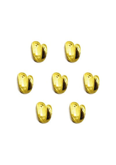 Büyük Tekli Fincan Askı, Dekor Askısı - Sarı, 12x23x30 Mm