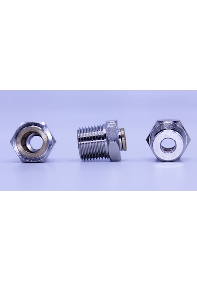 1/2 Boru İçin 3/8" Erkek Bağlantı Konnektörü